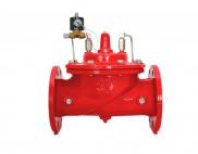 Electronic pump control valve
